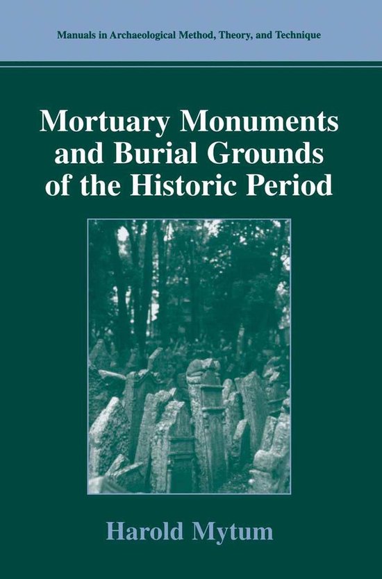 Manuals in Archaeological Method, Theory and Technique - Mor ... - cover