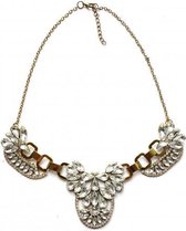 Prachtige statement ketting met kristal