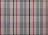 PVC mat RAYAS GRAY 45X33CM