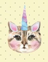 Caticorn Notebook - College Ruled