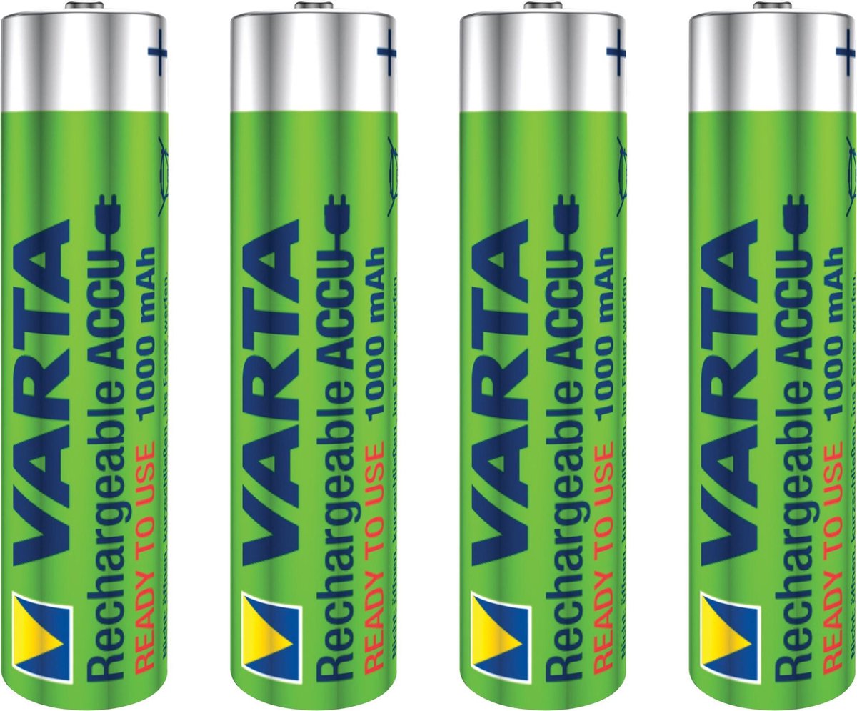 Varta AAA Oplaadbare Batterijen