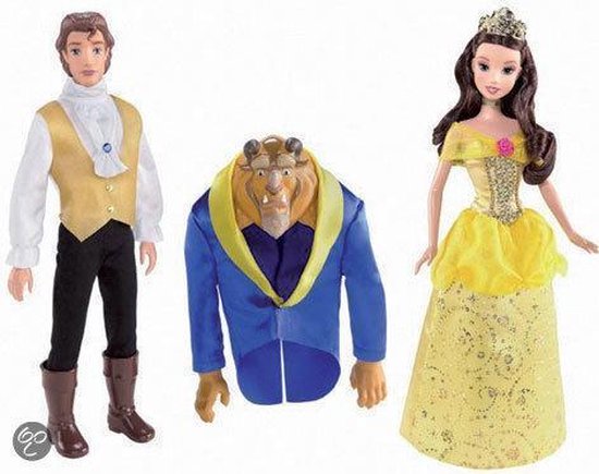 man Registratie pijn doen Disney Princess Belle en het Beest Giftset | bol.com