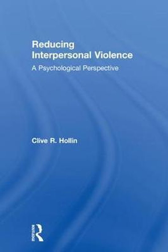 Reducing Interpersonal Violence - cover