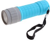 Summit Zaklamp Cob Led 3 Watt 10 Cm Blauw