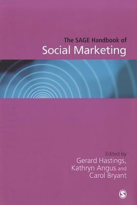The SAGE Handbook of Social Marketing - cover