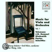 Music for Viola and Orchestra Vol 1 - Telemann, et al / Moog