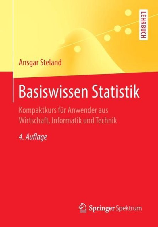 Basiswissen Statistik - cover