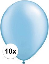 Qualatex ballonnen Azure blauw 10 stuks