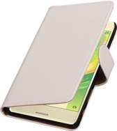 Bookstyle Wallet Case Hoesje Geschikt voor Sony Xperia X Wit