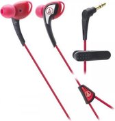 Audio-Technica ATH-SPORT2 Zwart, Rood Intraauraal In-ear koptelefoon