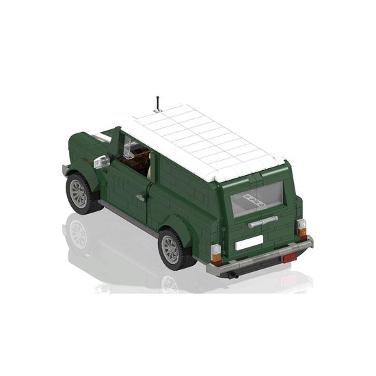 Bricksworld BOC-MV Mini VAN Verlengingset groen add-on voor LEGO® 10242  Mini Cooper | bol