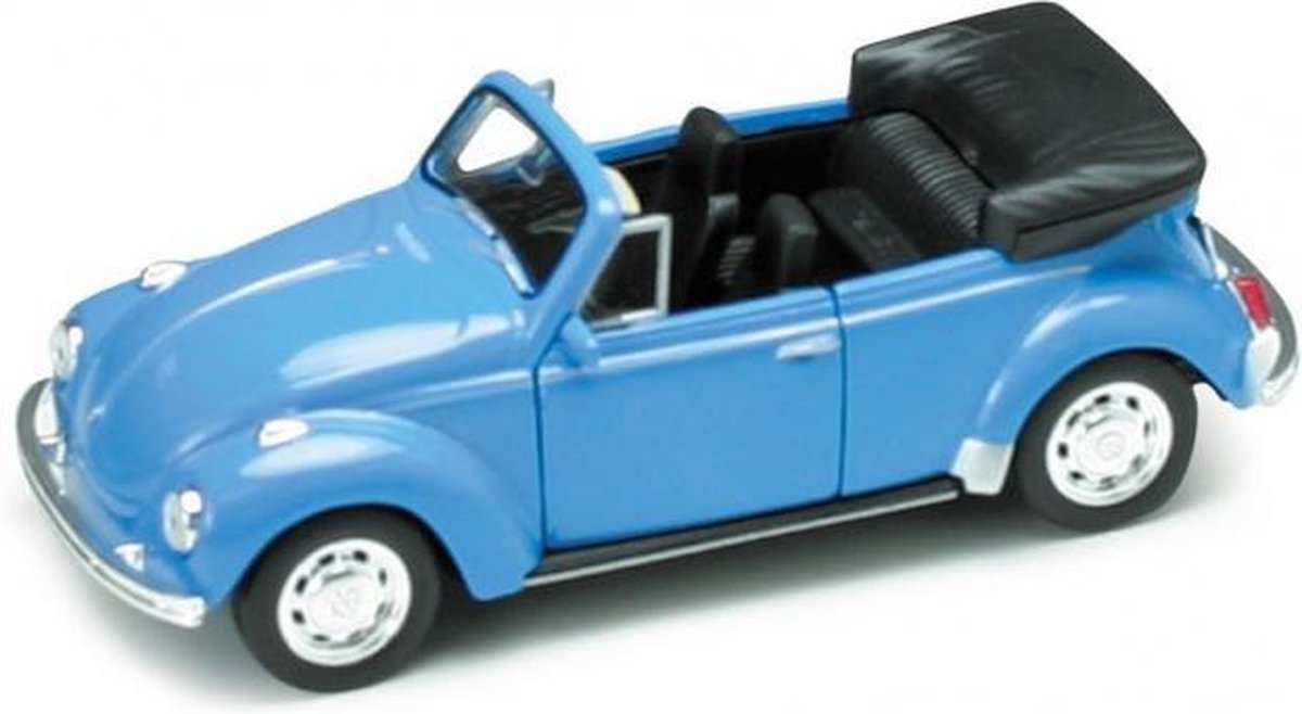 Welly Volkswagen Beetle Cabrio - Gedetailleerd schaalmodel - 3+ jaar