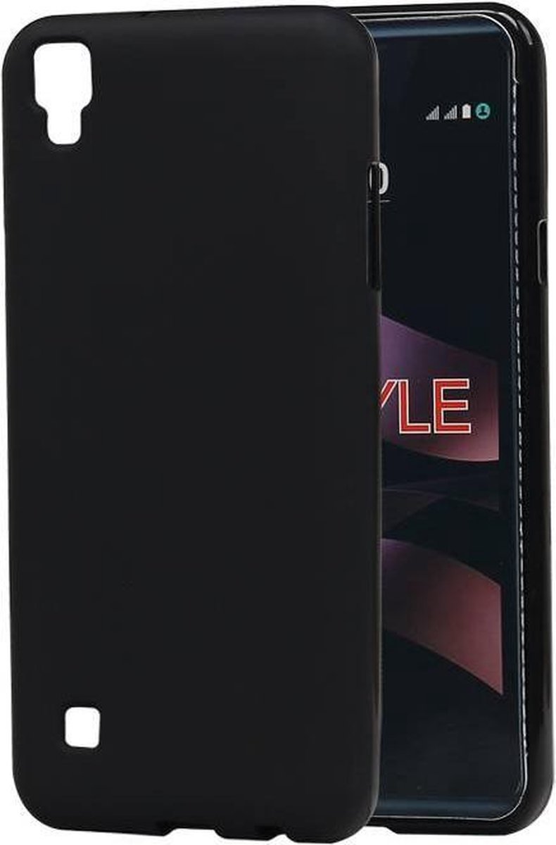 BestCases.nl LG X Style K200 TPU back case hoesje Zwart