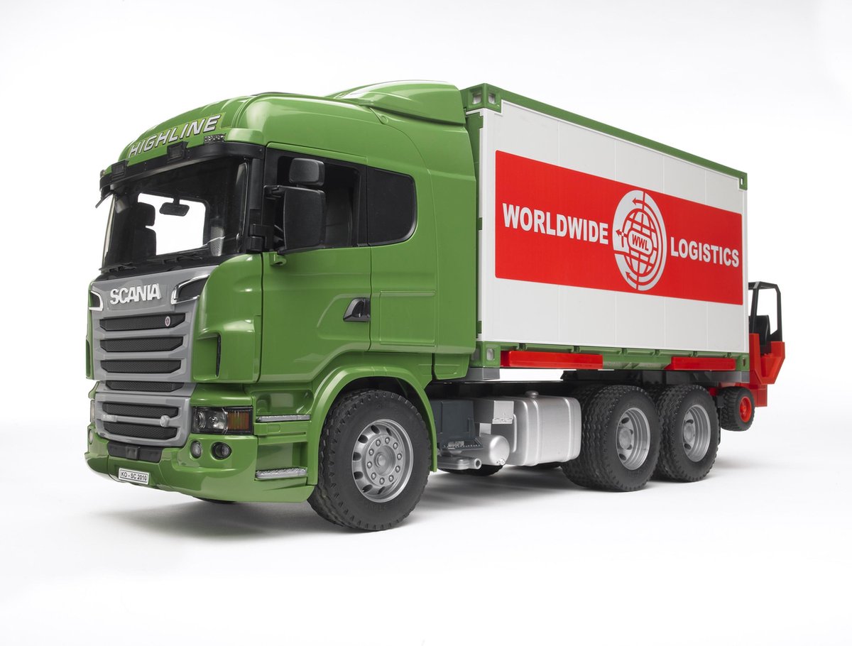 Bruder Scania r vrachtwagen met container (03580) | bol.com