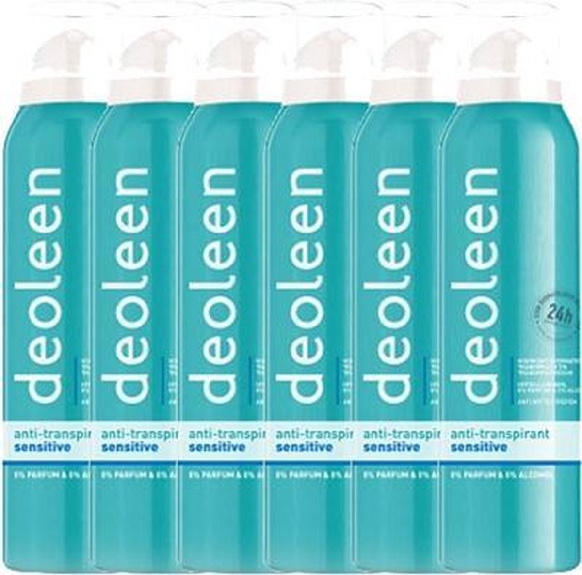 Deoleen Deodorant Spray Gevoelige Huid - Deodorant - 6x 150 ml -  Voordeelverpakking | bol.com