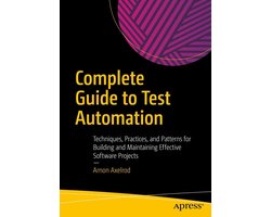 Omslag van Professional and Applied Computing (R0) - Complete Guide to Test Automation