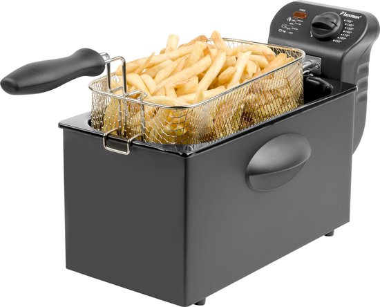 Bestron friteuse met koude zone - 2000W - 3,5 Liter