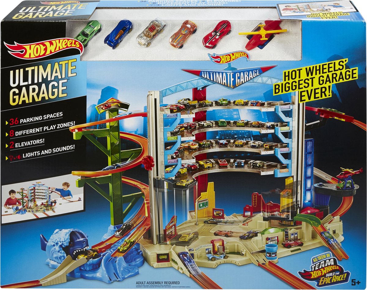 hot wheels speelset city ultimate garage