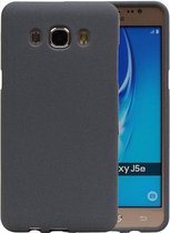 Sand Look TPU Hoesje voor Galaxy J5 2016 J510F Grijs