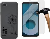 MP Case screenprotector PLUS Gratis Love back cover voor LG Q6