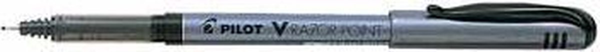 Pilot fineliner V Razor zwart