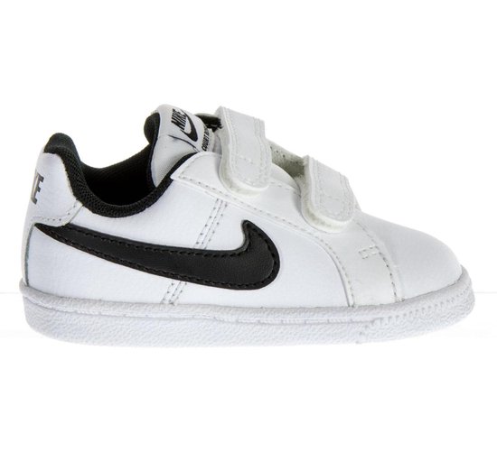 Nike Court Royale (TDV) Sneakers - Maat 25 - Jongens - wit/zwart | bol