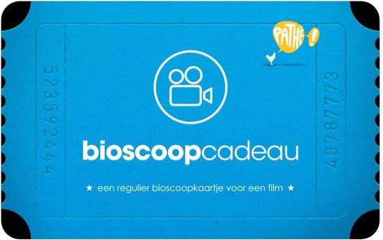 Bioscoopcadeau Kaartje - 9,95 euro