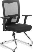 hjh office Carlton V Pro - Bureaustoel - Vergaderstoel - Stof - Zwart