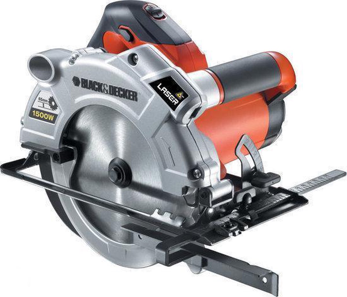 BLACK DECKER 1500W Cirkelzaag Met Laser En Koffer KS1500LK Bol BLACK DECKER 1500W Cirkelzaag Met Laser En Koffer KS1500LK Bol