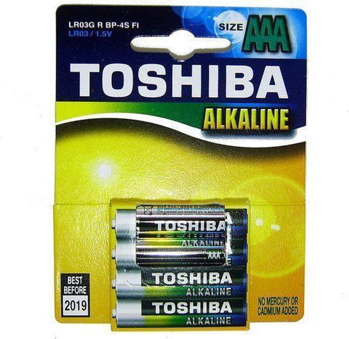 Toshiba AAA Al 4pcs (4904530584763)