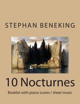 Beneking: Booklet with piano scores of 10 Nocturnes- Nachtlieder der Toteninsel  Beneking