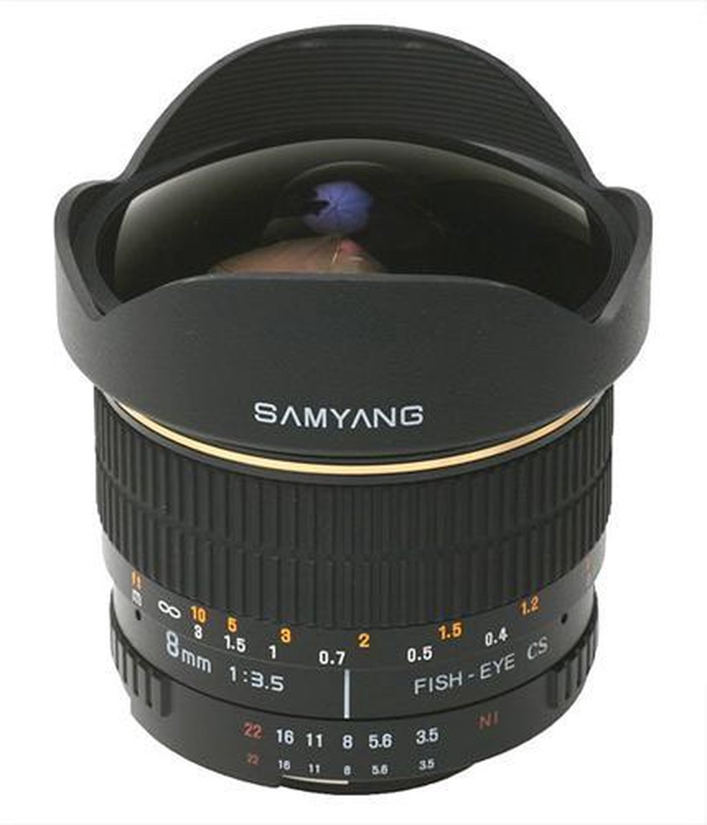 Samyang 8mm - F3.5 Aspherical IF MC Fisheye - Geschikt voor Samsung NX
