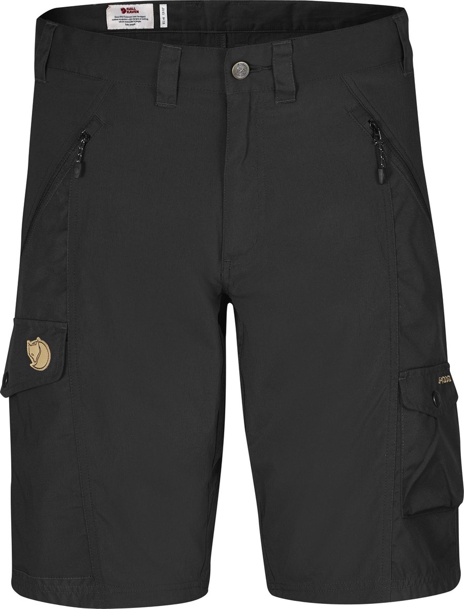 Fjällräven Abisko Shorts M Outdoorbroek Heren Zwart