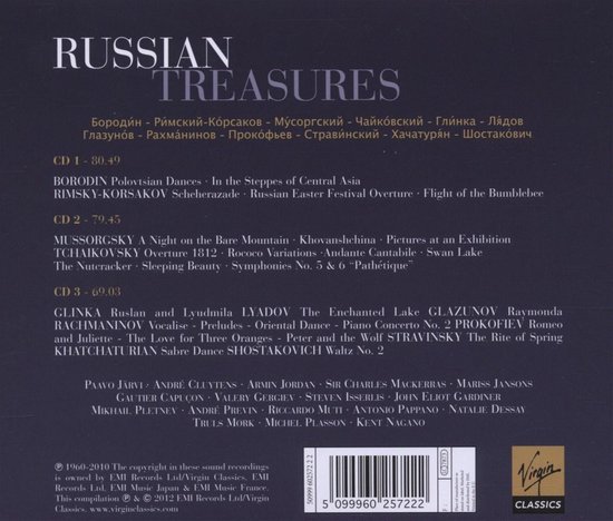 Russian Treasures, various artists | Muziek | bol