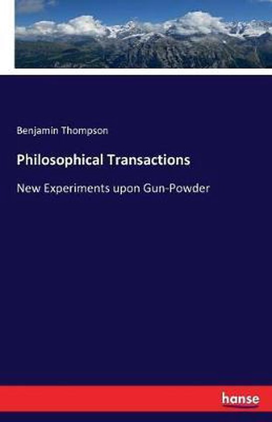 Philosophical Transactions - cover
