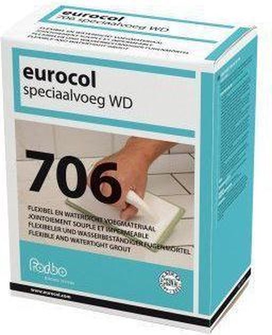 Eurocol Wd voegmortel doos a 5 kg. jasmijn - Eurocol