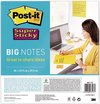 3M Post-it Super Sticky Big Notes, geel, 279mmx279mm, 30 vellen