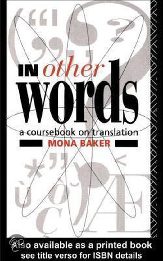In Other Words - cover