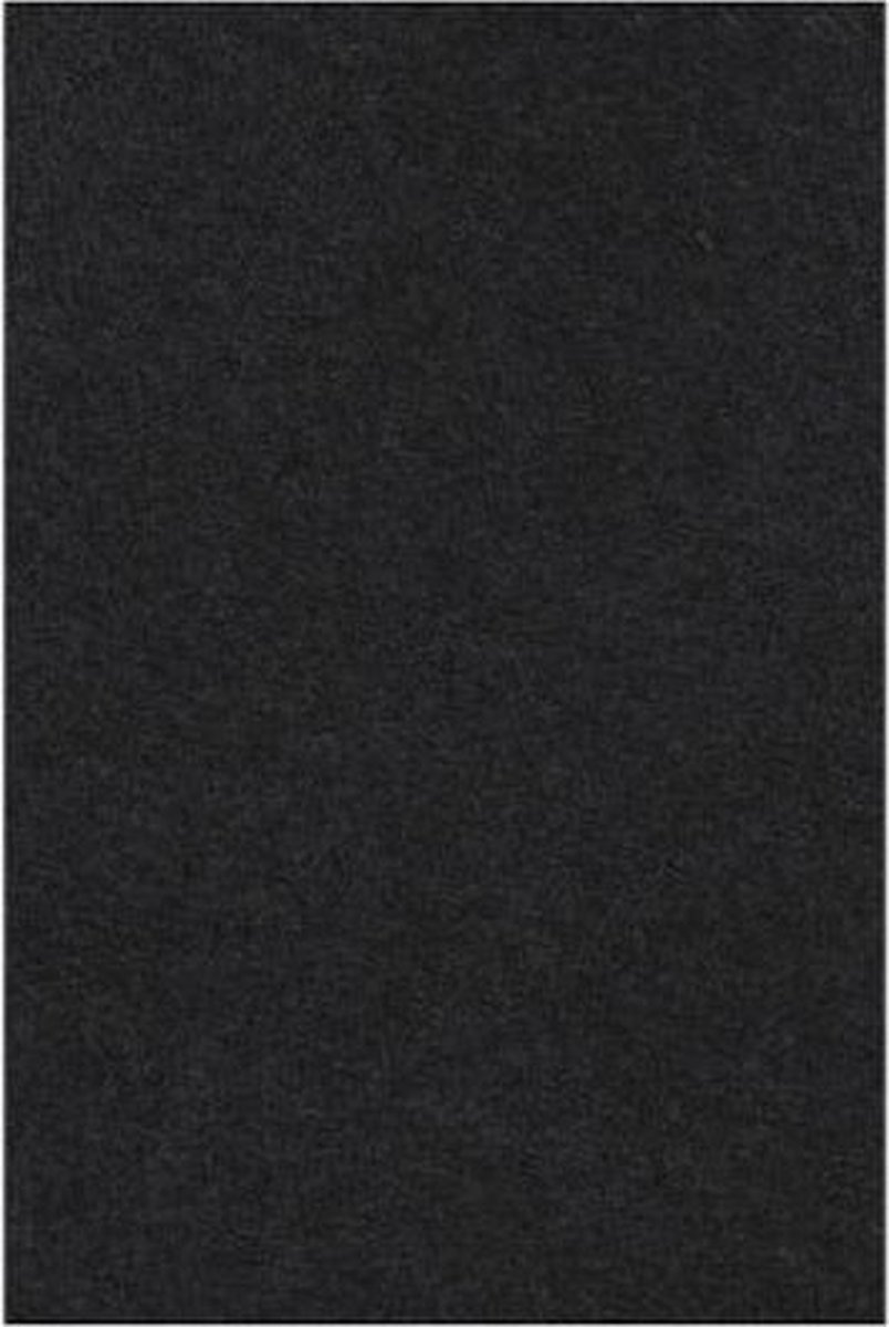 Zwart papieren tafelkleed 137 x 274 cm - Merkloos