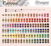 Scheepjes Catona Assortiment - 109 kleuren x 25 gram