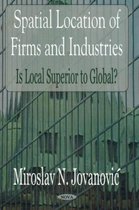 Spatial Location of Firms And Industries