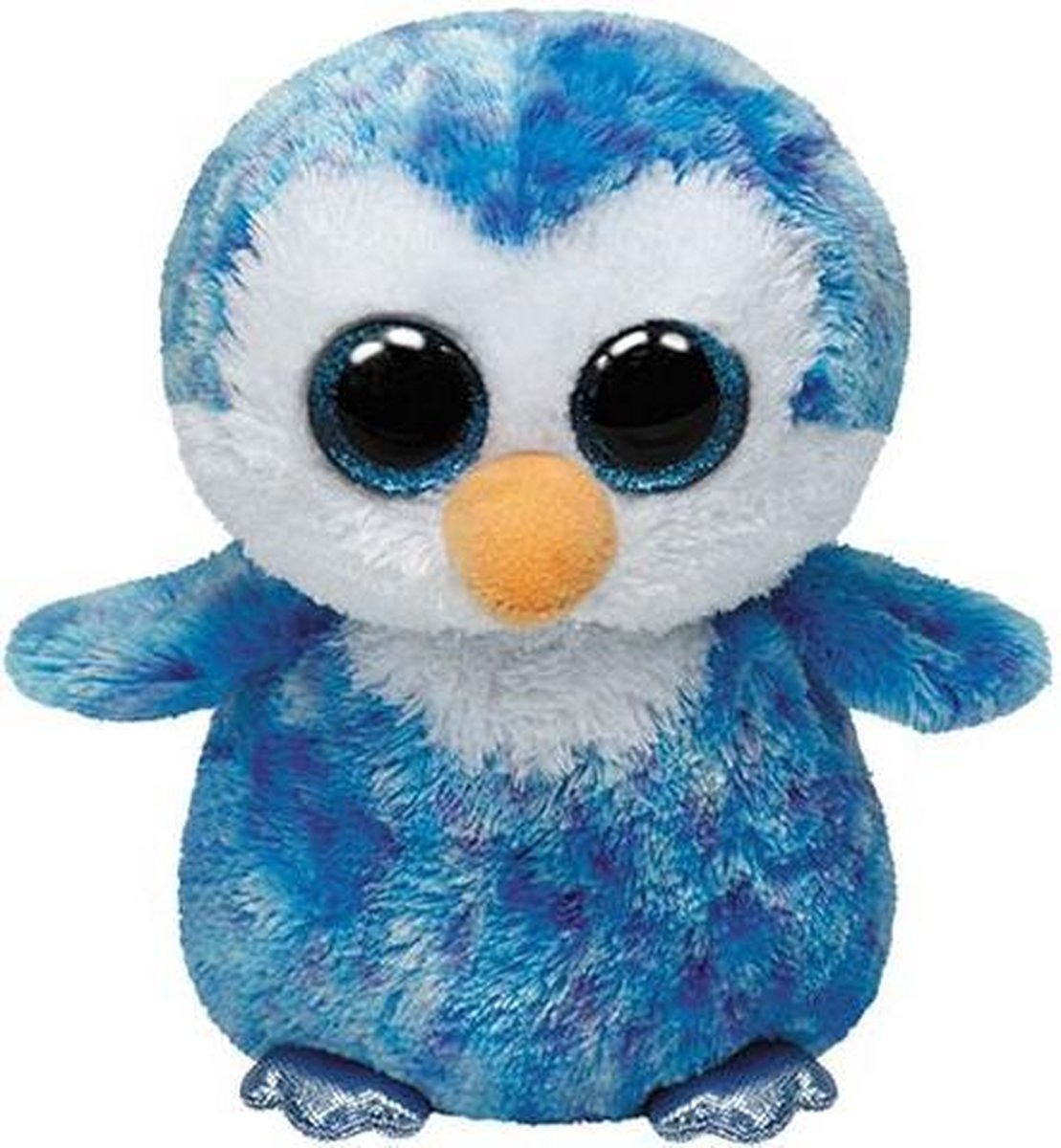 boog Populair overhead Blauwe Ty Beanie pinguin knuffel 15 cm | bol.com