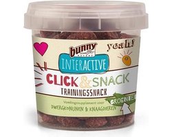Bunny nature click & snack trainingssnack groente - 30 gr - 1 stuks