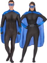PARTYPRO - Blauwe superhelden kit voor volwassenen