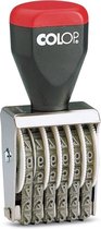 Cijferband stempel Colop 05006 - 6 banden - hoogte 5mm