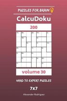 Puzzles for Brain - Calcudoku 200 Hard to Expert Puzzles 7x7 Vol. 30