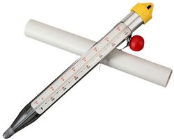 Suikerthermometer Extra Lang - Meetbereik 50 - 200 Graden Celcius
