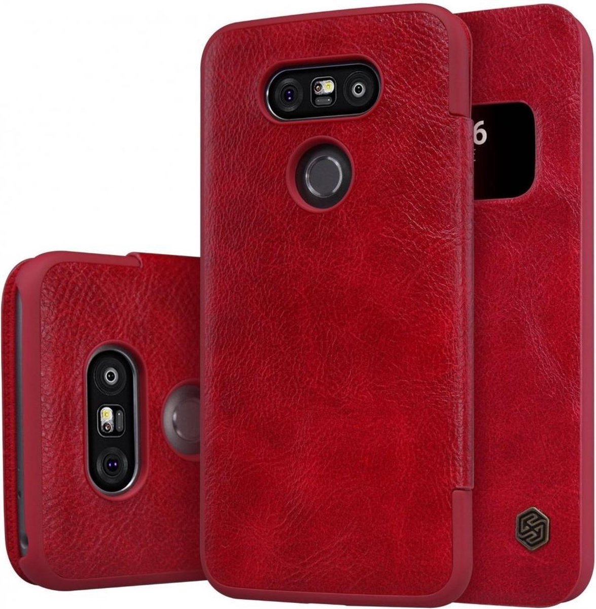Nillkin Qin Series Leather Case LG G5 - Red