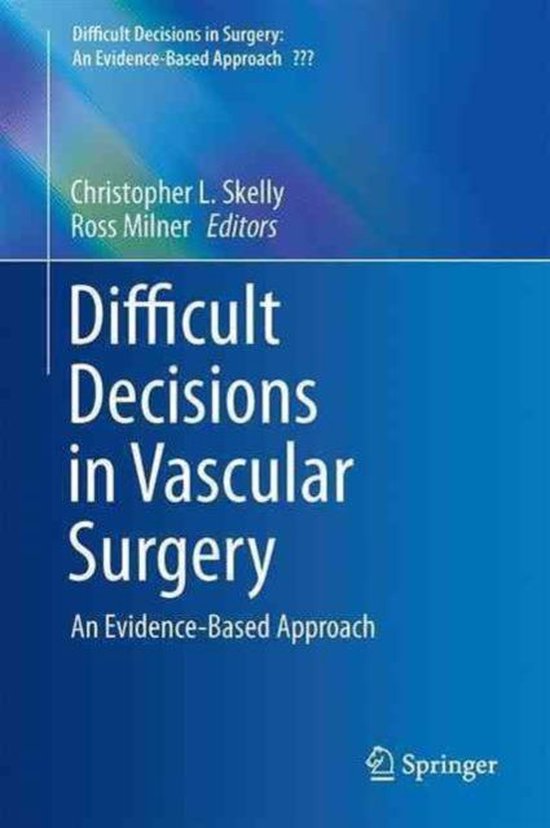 Difficult Decisions in Vascular Surgery - cover