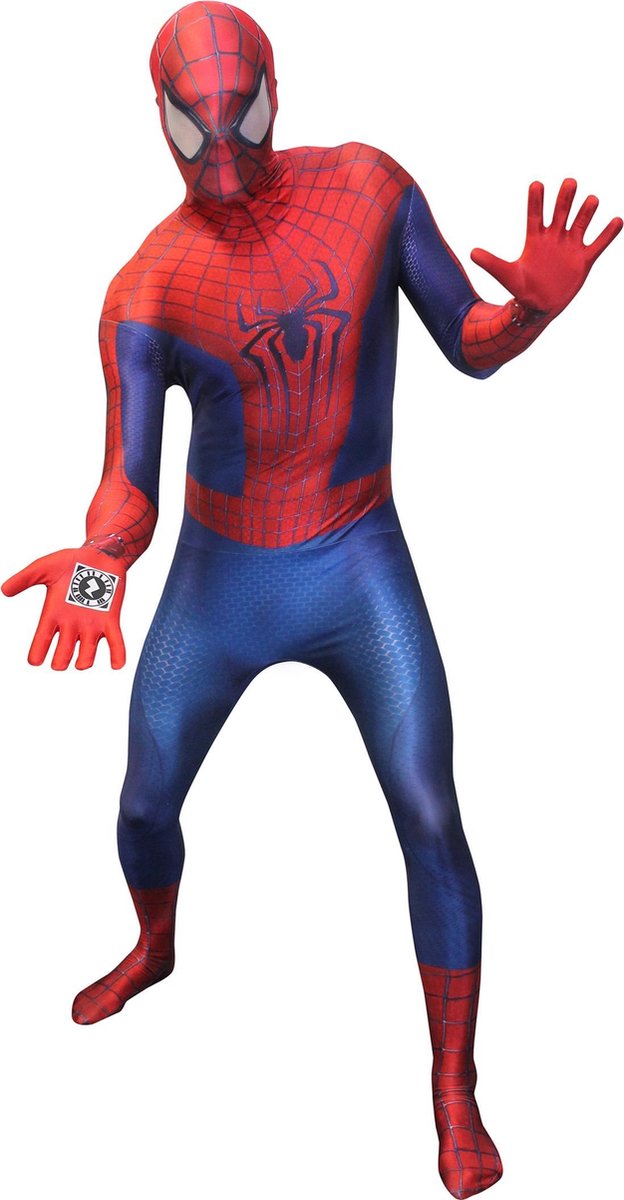 Digitaal Spiderman™ Morphsuits™ kostuum - Volwassenen kostuums | bol.com